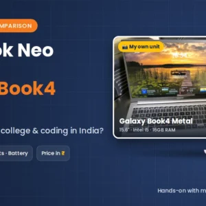 MacBook Neo vs Galaxy Book4: Which Is Better for Students in 2026?